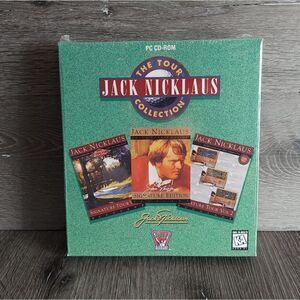 1995 Sports Accolade Jack Nicklaus The Tour Collection PC CD~ROM GOLF game, NEW